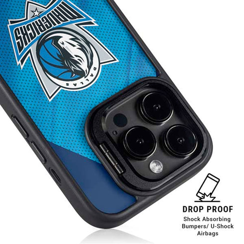 NBA Dallas Mavericks Jersey iPhone 15 Pro Kickstand Case